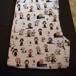 Peanut snoopy and the gang pj bottoms
